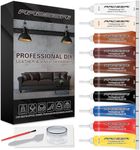ARCSSAI Leather and Vinyl Repair Kit - Restorer of Your Furniture,Car Seats,Sofa,Jacket,Purse,Belt,Shoes,Genuine,Italian,Bonded,Bicast,Pu Leather No Heat Required Repair & Resto (multi)