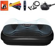 LifePro Waver Mini Vibration Plate Exercise Machine - Compact Vibrating Plate Exercise Machine for Home & Travel - Full Body Workout, Weight Loss & Toning - 118KG Capacity