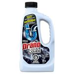 Drano Liquid Drain Clog Remover and Cleaner, Unclogs and Removes Blockages from Showers and Sinks, 900mL