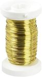 Glorex Brass Wire 0.4mm 40m, Brown,