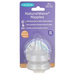 Momma 2 Natural Alwave Nipples, Slow Flow Nipple – Lansinoh