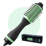 Professional Series 5-in-1 Blow Dryer Brush Hair Styler by MINT | Powerful Frizz-Eliminating Ionic Hair Dryer Brush | Blowout Brush Straightens & Smooths | Hot Air Brush Volumizer for Fine/Thick Hair