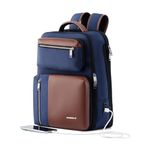 ONNIRICO Summit Ascent 3-in-1 Laptop Backpack for Men, 21.6L Convertible Travel Bag with USB-C Charging, Detachable Sling & Waist Pouch, Lightweight Office College Backpack for Daily Use