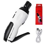 Vangoa Electric String Winder Cutter and Bridge Pin Puller 3 in 1 Electric Restringing Tool Rechargeable Guitar Sting Cutter Winder for Guitar Bass, White