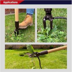 Spear & Jackson Stand Up Garden Weeder – Ergonomic 42" Long Handle