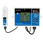 Autopilot APC8200 Hydroponics CO2 Monitor and Controller with 15-Inch Remote Sensor for Grow Rooms and Tents with Memory Tracker, Blue