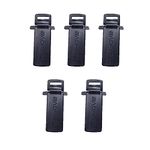 5 Pcs Replacement Belt Clips Compatible with Two Way Radio Baofeng UV-5R Series