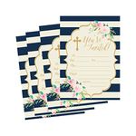 50 Navy Religious Invitations, Confirmation, Holy Communion, Baptism, Christening, Baby Dedication or Blessing, Reconciliation, 1st First Communion Invites, Easter Party Invitation Cards