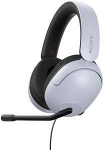 Sony INZONE H3 Wired Gaming Headphones With Mic, PS5 Headphones, Over-Ear, Personalized 360 Spatial Sound, Discord Certified MDR-G300 (White)