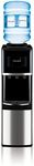 Primo Top-Loading Water Dispenser - 3 Temp (Hot-Cool-Cold) Water Cooler Water Dispenser for 5 Gallon Bottle w/Child-Resistant Safety Feature, Black and Stainless Steel, 3 Spout