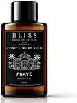 Frave Bliss Hotel Diffuser Oil 100ml, 3.38 oz Aroma Oil, Scent Inspired by The World’s Most Iconic Luxury Hotels, Aromatherapy Refill Fragrance for Waterless Cold Air Diffusers, Home, Office, Hotel
