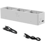 LYONGTECH Battery Charger Hub with Storage Charge for DJI Avata 2 Drone,Charging Three Batteries in Sequence,Charge Accessories