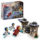 LEGO Marvel Iron Man & Iron Legion vs. Hydra Soldier Building Toy for 6 Plus Year Old Boys & Girls, Avengers Adventure Set for Creative Kids and Super Hero Fans, Birthday Gift Idea 76288