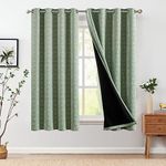 jinchan 100% Blackout Boho Curtains