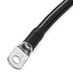 Black 1.5 Meter 25mm2 Battery Cable