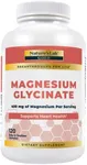 Nature’s Lab Gold Magnesium Glycinate 400mg - Supports Cardiovascular Health, Muscle & Nerve Function* – 120 Capsules (30 Day Supply)