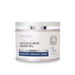 Glycolic Acid 15% Anti-Wrinkle Cream- Extra strength Alpha Hydroxy Acid Enhanced with Green Tea Extract. Improves Complexion & Smooths Out Fine Lines & Wrinkles.