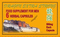 Dragon Extra Strong Herbal Capsules x 6 500mg