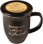 Man of Faith Ceramic Mug and Coaste