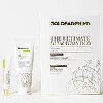 GOLDFADEN MD Ultimate Hydration Duo Hands to Heart Moisturizing Anti-Aging Hand Cream 3oz and Lip Therapy Restoring Lip Balm .5oz