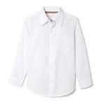 French Toast Unisex L/S Button-Down Shirt - White, 8