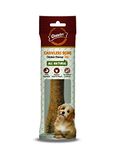 Gnawlers Dog Chicken Chew Bone, 100% Rawhide Free, Made up of Vegetable Protein, Natural Collagen, Best Healthy Bone to Enagage Your Dog, 8` inch, 1 in 1, (265gm x 6) by DogsNCats