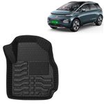 Kingsway Accessories Premium 4.5D Car Floor Mats Only Compatible with Morris Garages (MG) Windsor EV (Year 2024 Onwards), Set 3 Pcs, 100% Waterproof Tray Shape PVC Foot Mats | Black | 1 Year Warranty