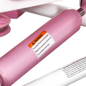 Sunny Health Mini Stair Stepper – Compact Pink Fitness Step Machine