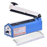 SUN SHINE Sealing Machine 12 inch 300mm Heat Press Sealing Machine for Plastic Packaging Food Vacuum Packing Machine Plastic Sealer Machine Plastic Bags sealer