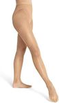 Capezio Women's Fishnet Seamless Tight, CARAMEL, SM