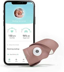 Owlet - Smart Sock 3 Baby Safety Monitor - Monitors Heart Rate and Oxygen for Baby and Child Safety, iOS and Android Compatible