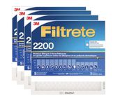 Filtrete Air Filters, MPR 2200 1" Premium Furnace Filters, 4-pack (20 x 20 x 1)