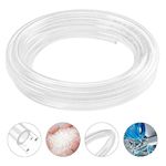 4mm x 2.5mm Pneumatic Air Compressor Tubing PU Hose Tube Pipe Dental Polyurethane PU chair water vapor Air Hose Pipe10M 32.8Ft Pneumatic Polyurethane PU Hose Tube Pipe Transplant (White) (10MTR WHITE)