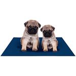 Amorite Waterproof Reusable Washable Pee Pads for Dogs (Small, Dark Sea Blue)