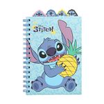 Grupo Erik Disney Stitch A5 Project Notebook With 4 Dividers | A5 Notebook With Dividers, Project Planner, Notepad A5 | Stitch Gifts, Stitch Stationery, Stitch Gift, Disney Stationery