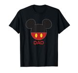 Disney Mickey Mouse Icon Shorts Dad Birthday Father’s Day T-Shirt