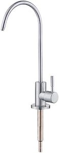DOC RO? Imported Ro Faucet tap for Undersink for All Ro Water purifiers, Stainless Steel Kitchen Sink Faucet Tap with Chrome Finish for RO Drinking Water Filter (Kent Type Faucet)