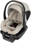 Maxi-Cosi Mico Luxe+ Infant Car Seat, Lightweight, Easy Install with MaxiLock™ Technology, Washable Seat Cover, ClimaFlow™ Ventilation, Side Impact Protection, EcoCare Fabrics, Designer Black