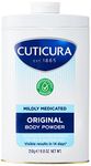 CUTICURA Mildly Medicated Talcum Body Powder 250g, Many Uses Personal Hygiene, Sweat Control, Chafing & Friction Prevention, Itching Relief