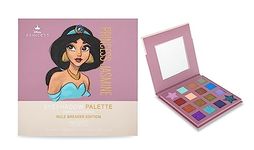 MAD BEAUTY Disney Pure Princess Jasmine Aladdin Sixteen Shade Palette With Mirror, Self-Care Cosmetic Gift