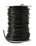 Coleman Cable 54708 18-Gauge 8-Conductor 30-Volt 250-Feet Solid Underground Sprinkler System Wire , Black