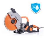 Evolution R12DCT 12 inch Concrete Saw (Aka Angle Grinder, Cut Off Saw, Demo Saw, Disc Cutter, Power Cutter) - 15A Motor, No Gas - 4-1/2 in Cut - Incl Premium Diamond Blade (Formerly R300DCT+)