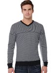 Buffalo David Bitton Men's W-Amino Sweater, Mix Yarn Faded Black, XXL