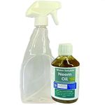 Neem Spray Bottle & Water Soluble Neem Oil Make litres of Neem Spray