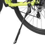 BV Bike Kickstand - Mountain Bike Kick Stand for 24-29" Bicycles - Adjustable Length, Non-Slip Sole, Aluminum Alloy Material - Black Bicycle Kickstand (Regular Duty - 18mm Hole Distance)