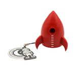 Suck UK | Rocket Pencil Sharpener | Space Theme Pencil Sharpeners | School Supplies | Sharpener for Colored Pencils | Kids Pencil Case | Stationary Set