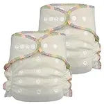 Overnight Hemp Fitted Cloth Diaper: