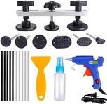 Uolor Auto Paintless Dent Repair Tool Kit, Car Dent Puller Remover Dent Removal Tools for Automobile Motorcycle Refrigerator Body Ding Hail Dent Repair