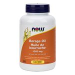 NOW Borage Oil 1000mg (240mg GLA) 120 Softgels, 100 g