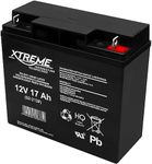 Xtreme 12V 17Ah AGM Gel Battery Deep Cycle Maintenance Free UPS Backup Power Unit